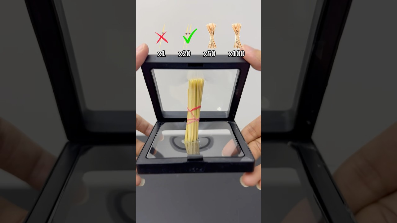 Can all toothpicks fit?