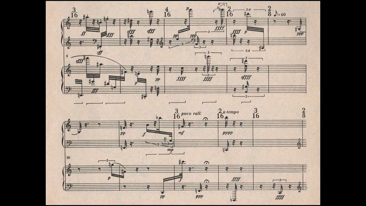 Henryk Mikołaj Górecki - Five Pieces Op. 13 Anna Górecka - primo, Jarred Dunn - secondo