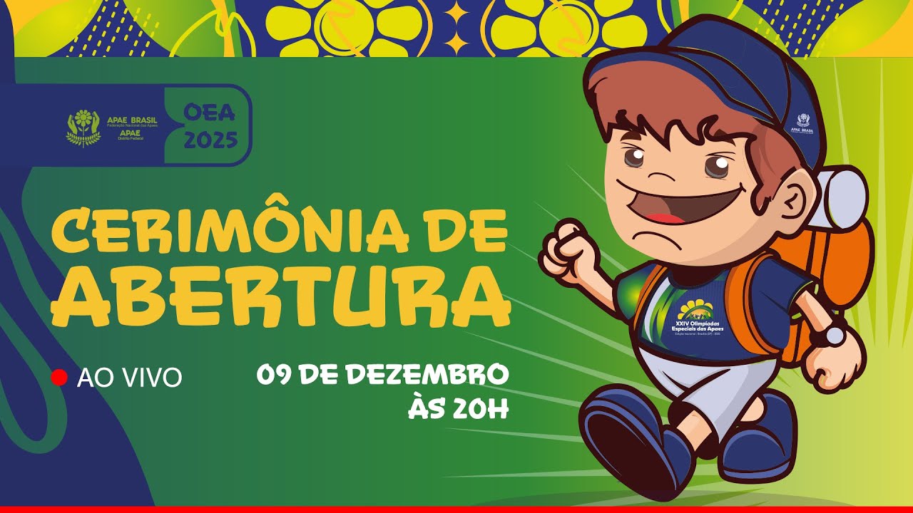 XXIV Olimpíadas Especiais das Apaes | Cerimônia de abertura