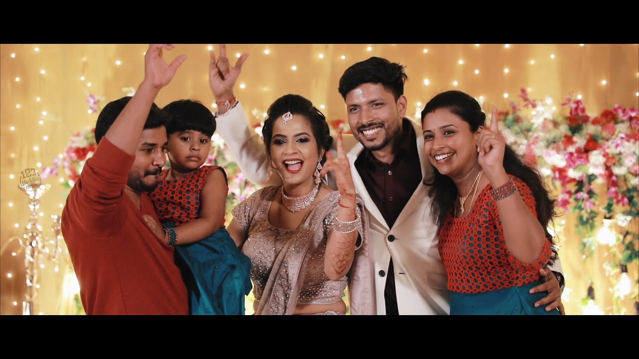 Best Kerala Reception Video #AkhilAmi #bride #entry #dance #mammattiyan #2020 #receptiondance