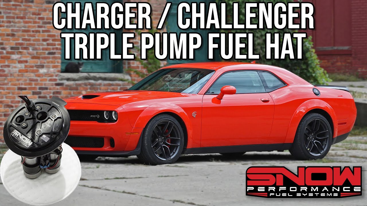 Snow Performance's NEW 2100HP Multi Pump Fuel Hat for Hellcat, Redeye, Demon, and Jailbreak!