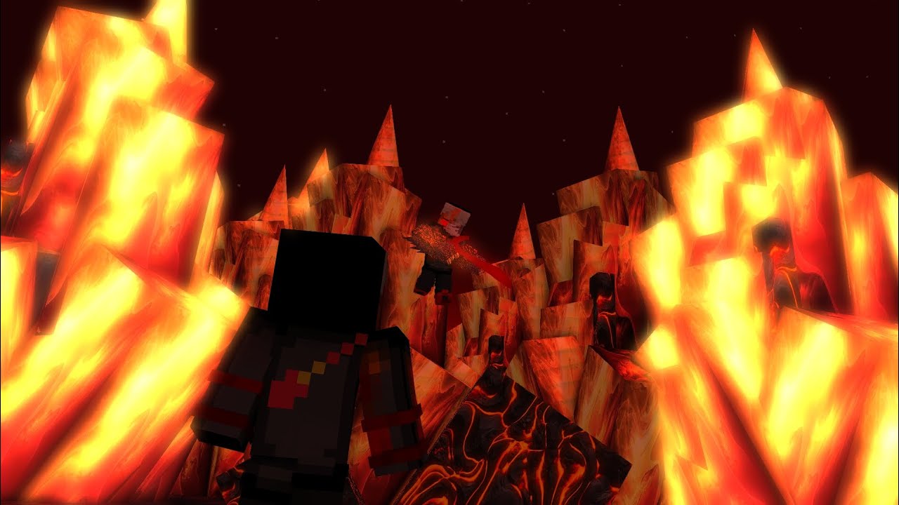 NIGHTMARE'S DARK SONG - A Minecraft Original Music Video 