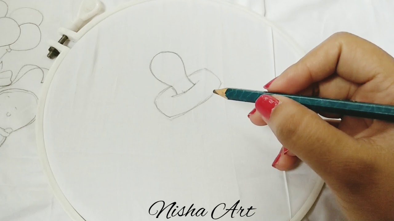 Fabric Painting | welcome baby rumal | Chhathi Rumal | New born baby welcome rumal by Nisha Art