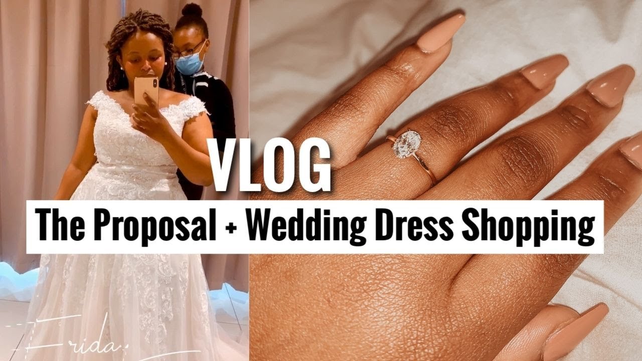 Weekend Vlog | The Proposal + Wedding Dress Shopping