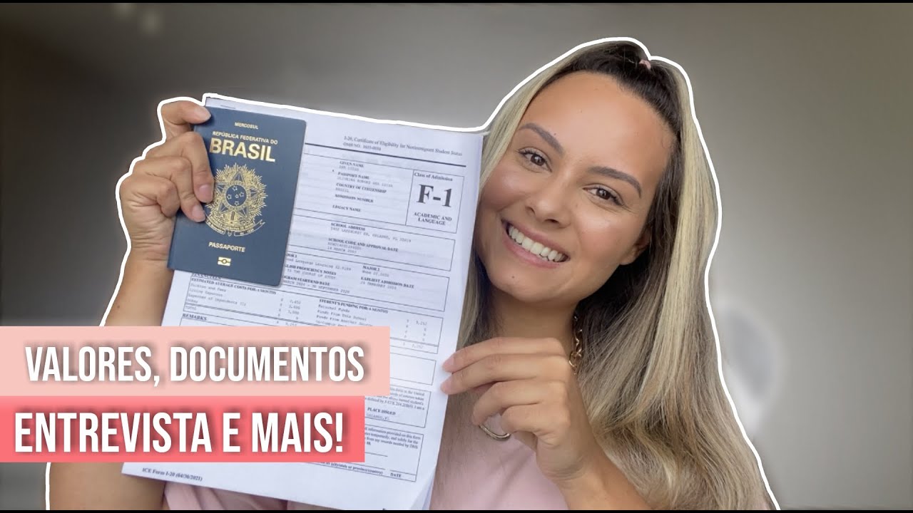 COMO TIRAR O VISTO DE ESTUDANTE EUA (F1) 2022 ATUALIZADO - TODO O PASSO-A-PASSO