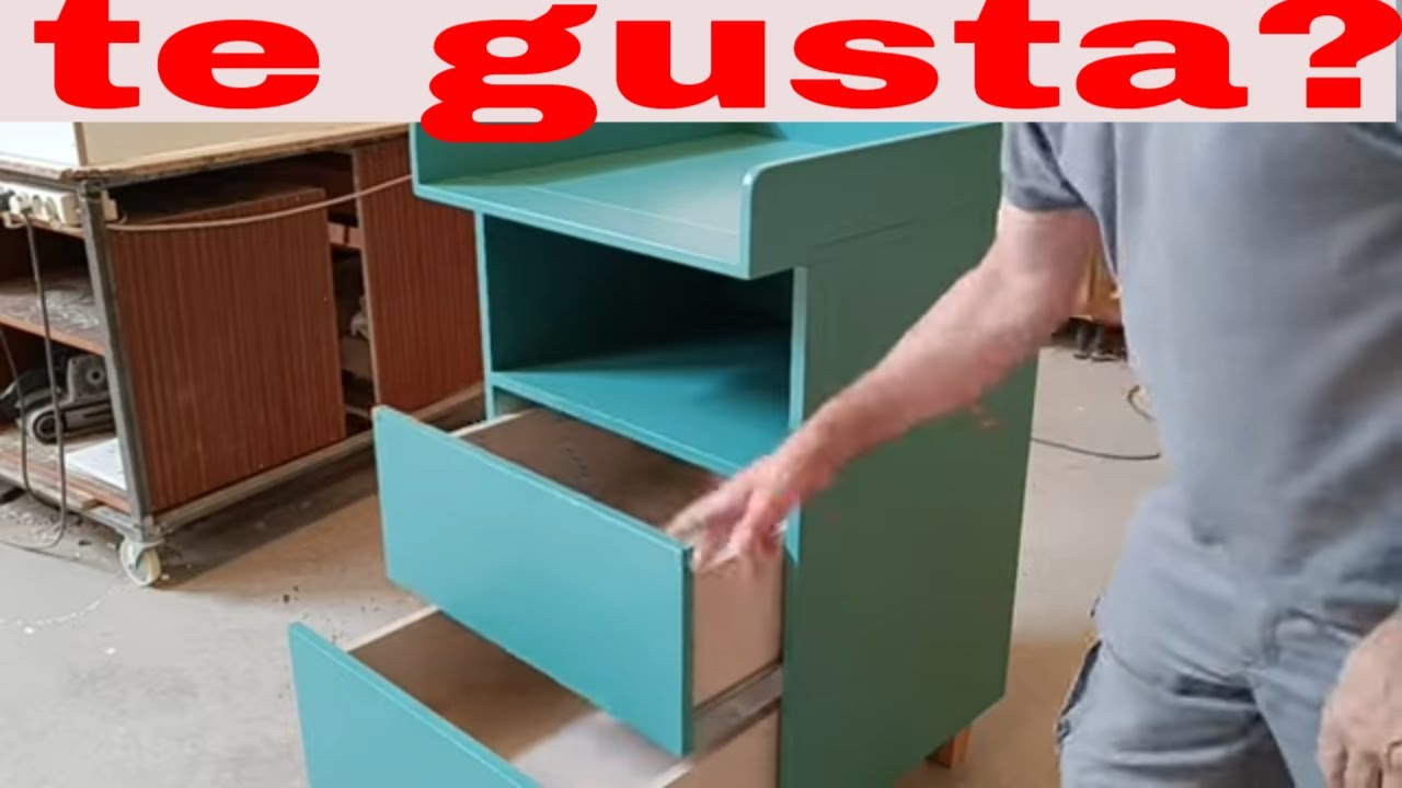 como hacer mueble CAMBIADOR PARA BeBe Y estanterías😍😍