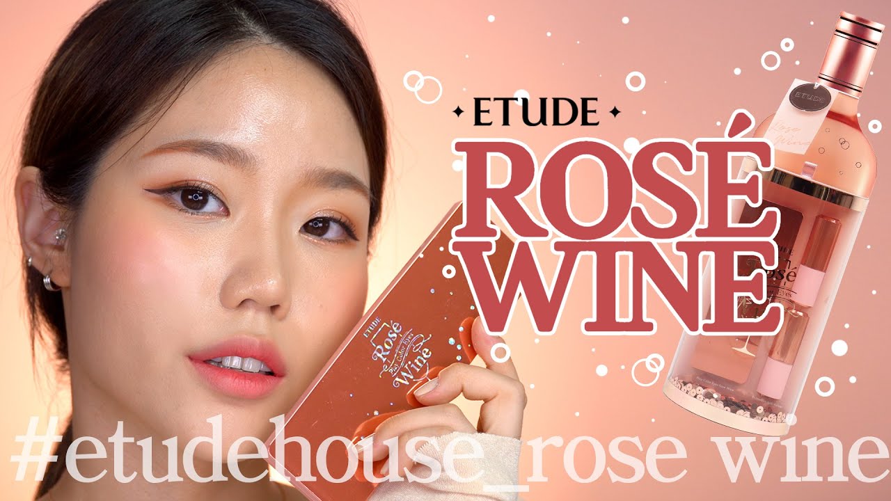[CC] Сладкий и игристый✨Специальный набор Etude House Rose Wine🌹