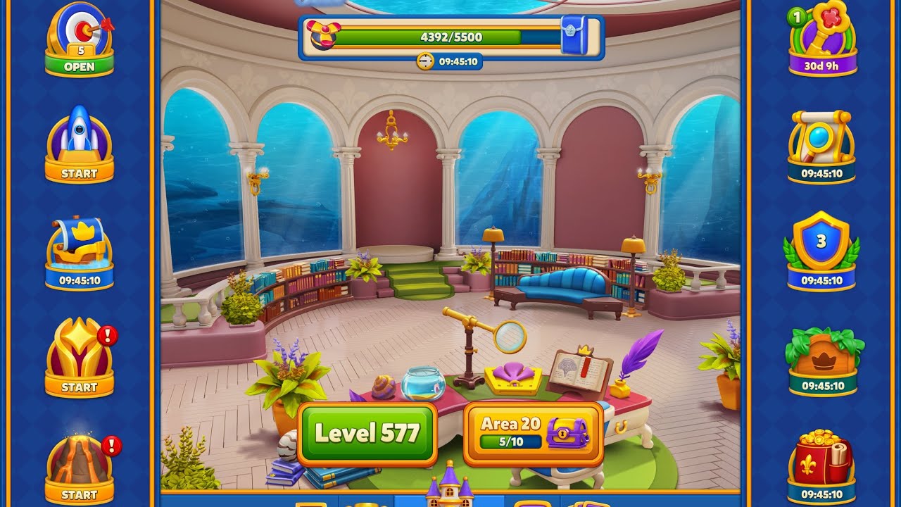 Royal Match Tutorial | Levels 577-583 First Try 