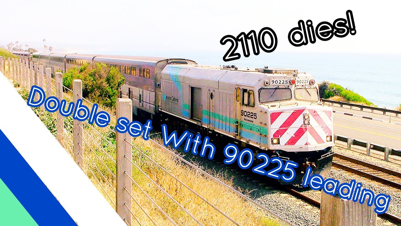 2110 DIES AND DOUBLE SETS! Railfanning on Monday 8/11/2025 feat 90225 leading a double set