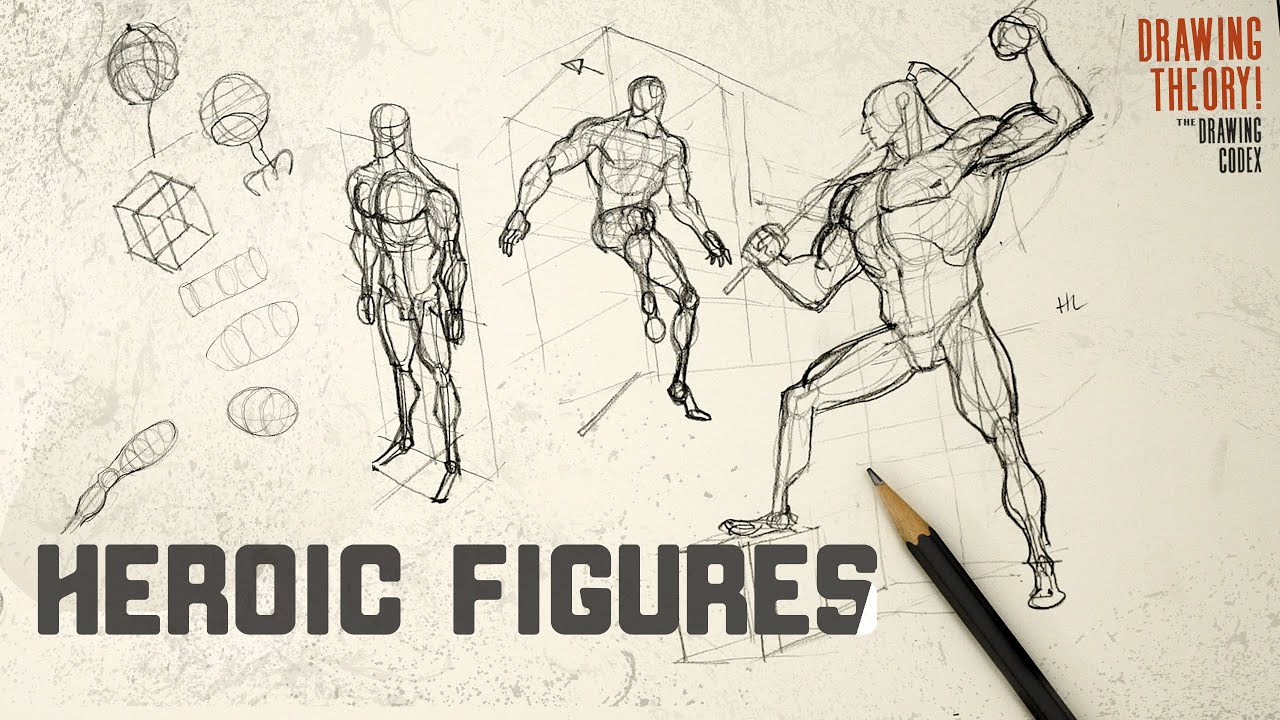 Learning To Draw Heroic Figures | Loomis - Comics - Manga - Fundamentals