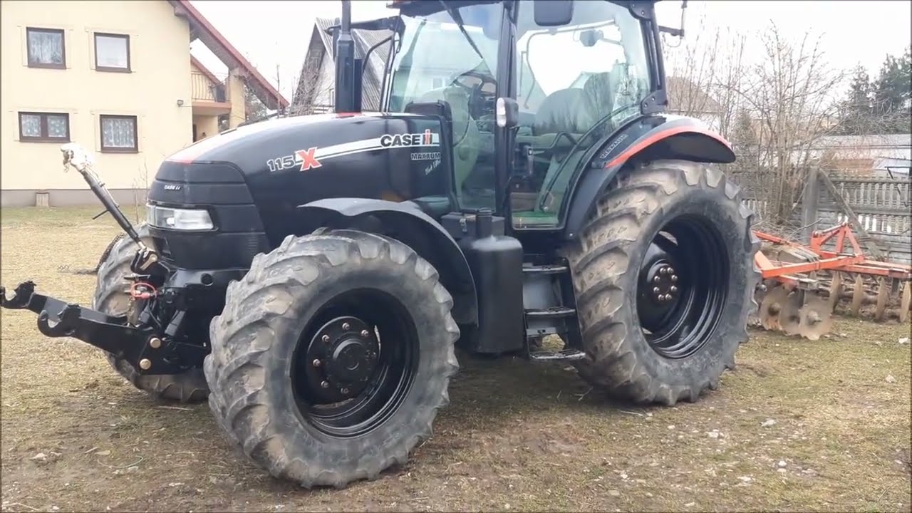 CZARNA BESTIA :)) CASE MAXXUM 115 X-LINE, odświeżam m&oacute;j nowy nabytek.
