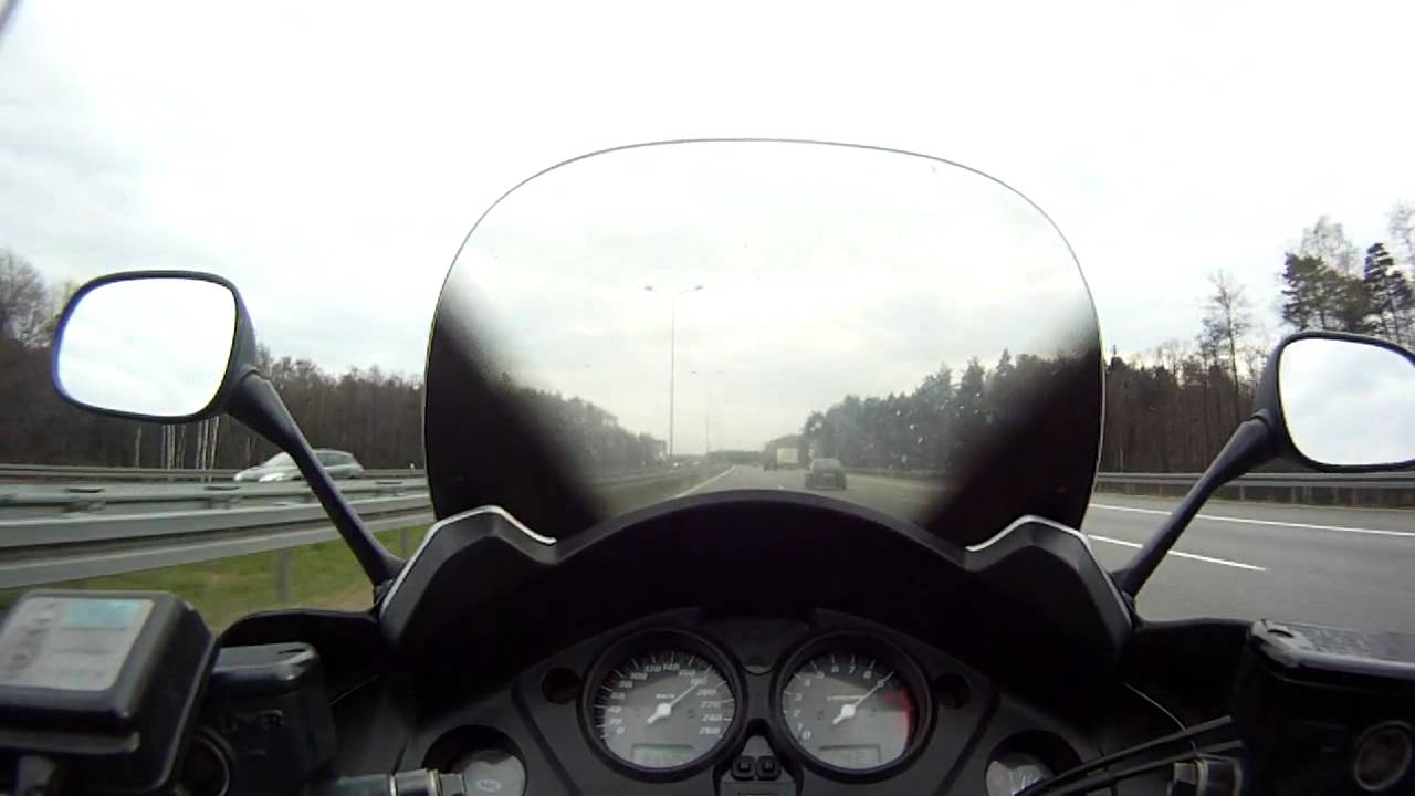 Honda CBF 1000 acceleration 0-220km/h