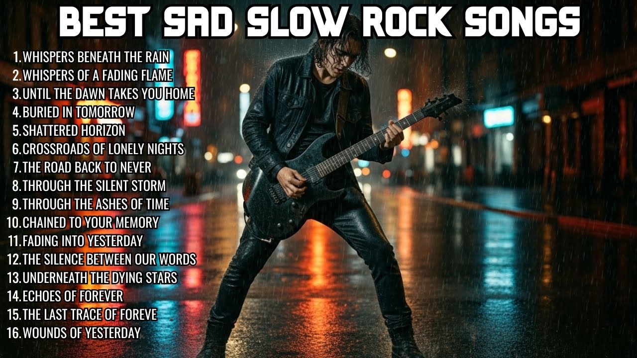 BEST SELECTION SAD SLOW ROCK SONGS | EMOTIONAL SLOW ROCK SONGS | ROCK BALLAD
