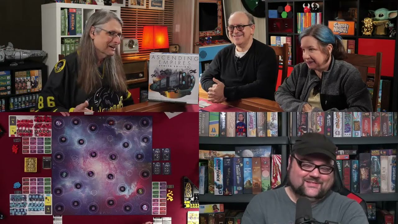 GameNight! Live!! | Today! Ascending Empires: Zenith Edition from Play to Z Games @10:30am PDT