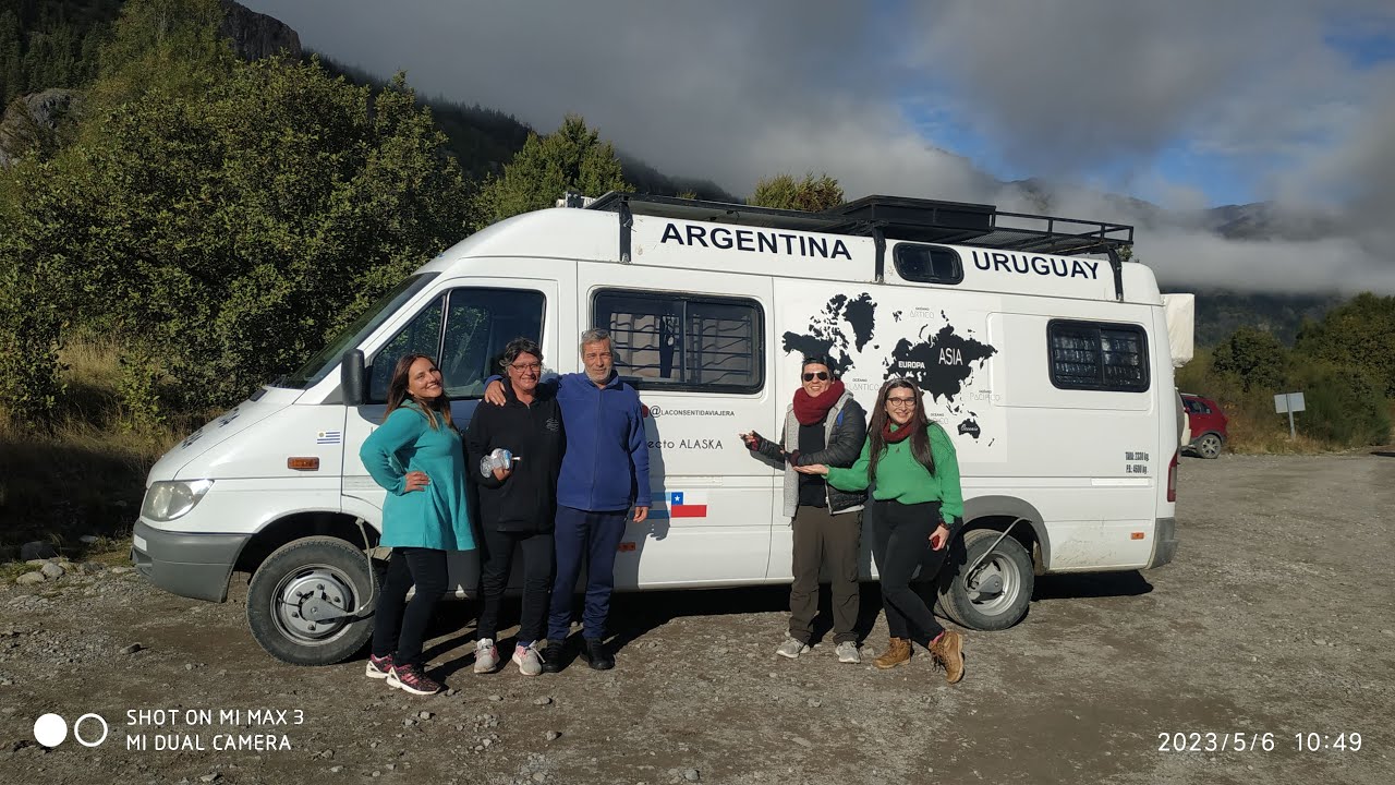 Pavimento a Ripio !!!FUTALEUFU 🇨🇱 Chile - El Limite con Argentina