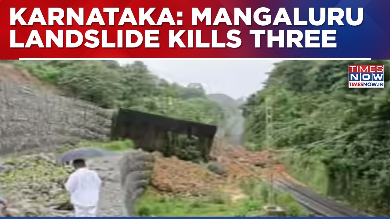 Mangaluru Landslide Kills Three As India Records Fifth Driest June In Over 100 Years