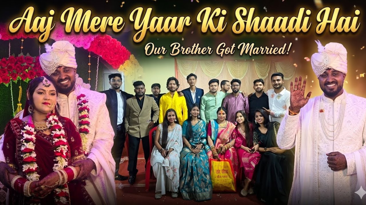 AJJ MERE YAAR KI SHAADI HAI ❤️