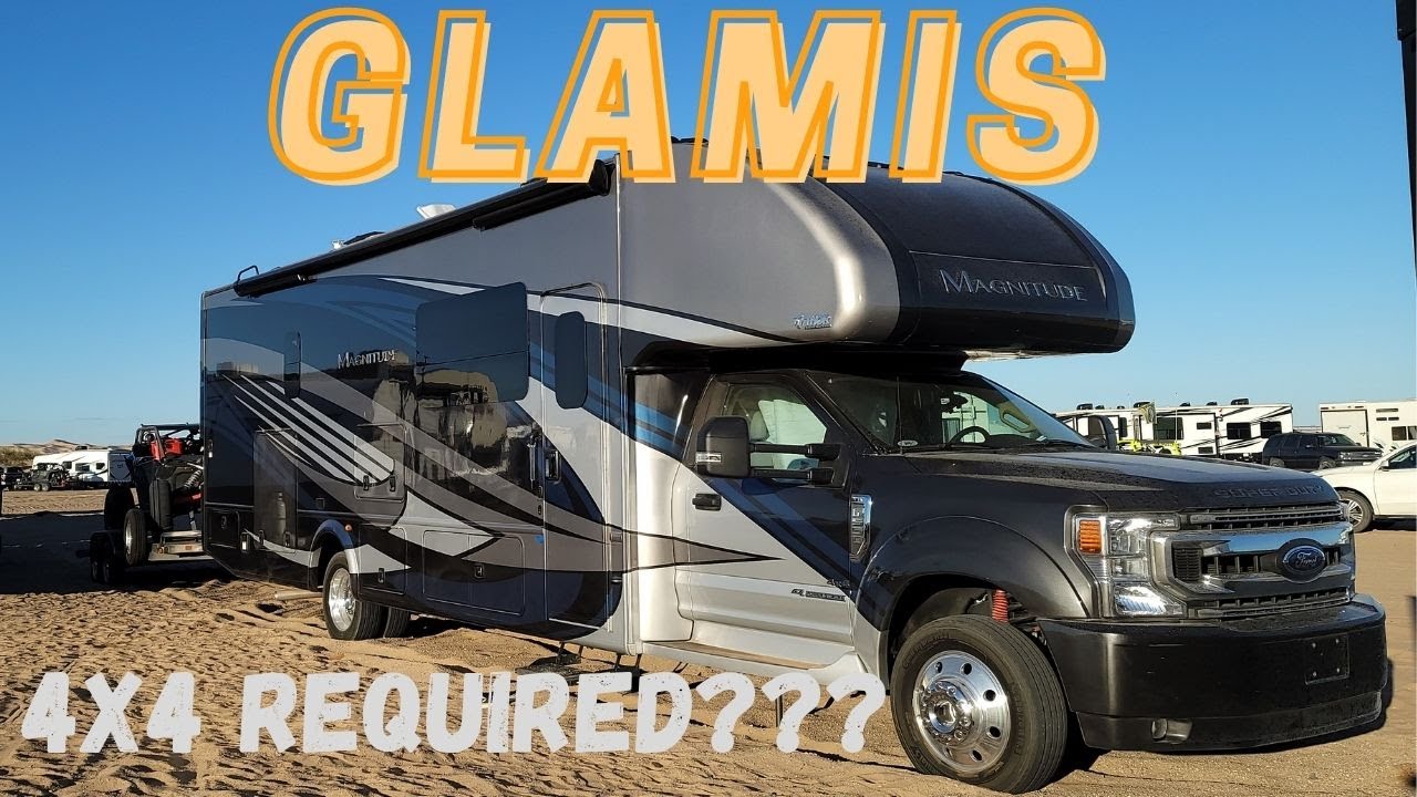GLAMIS DUNES Super C RV 4x4 #california #4x4 #ThorMagnitude