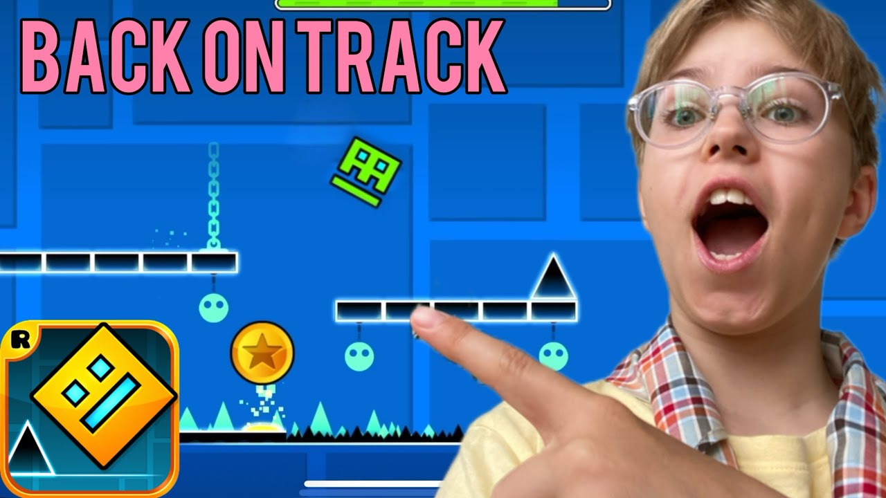Back on track vuorossa😃| Geometry dash|