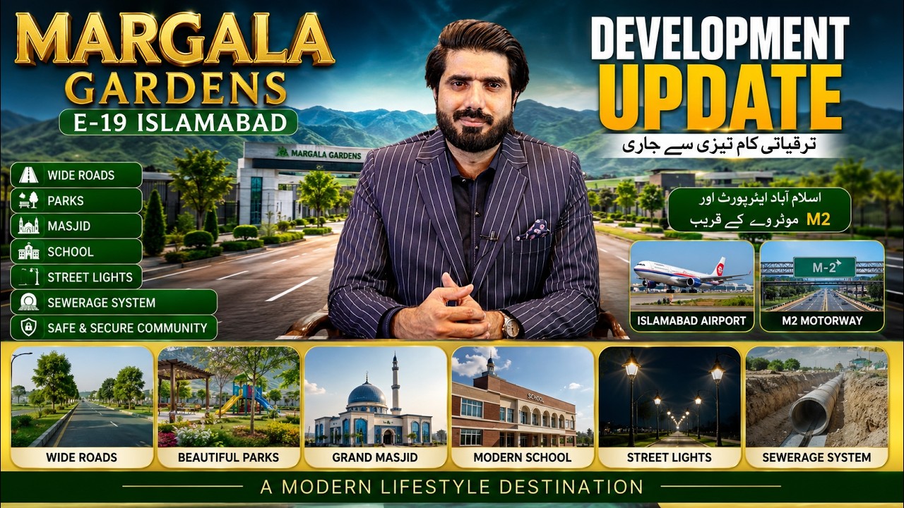 Why Margalla Garden E-19 Islamabad Is the Best Investment Option