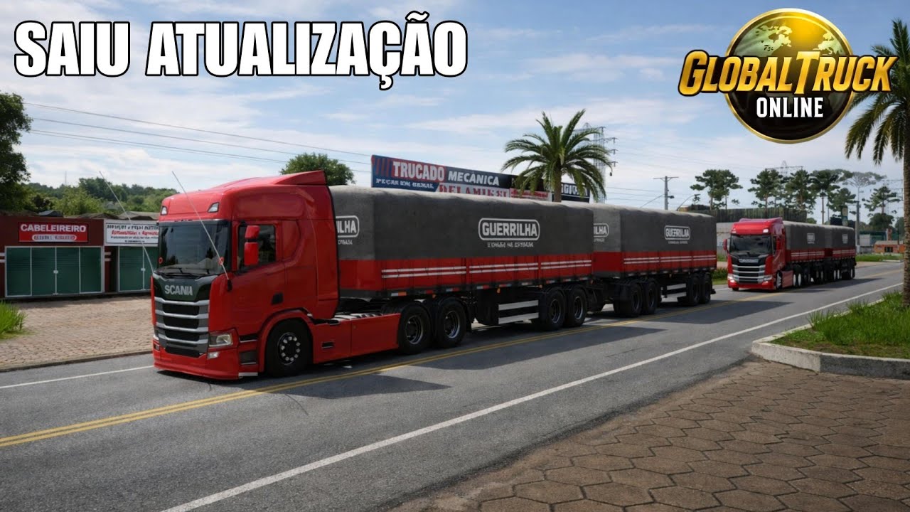 SAIU ATUALIZAÇÃO GLOBAL TRUCK ONLINE - NOVO CAMINHÃO,CARRETA,SISTEMA E MUITO MAIS