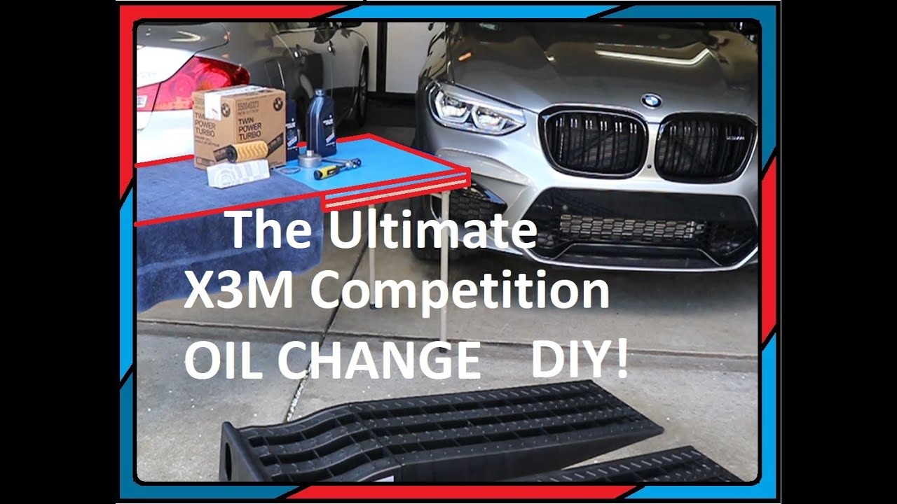 Как заменить масло в BMW X3M Competition 2020 года. Лучший способ сделать это своими руками!