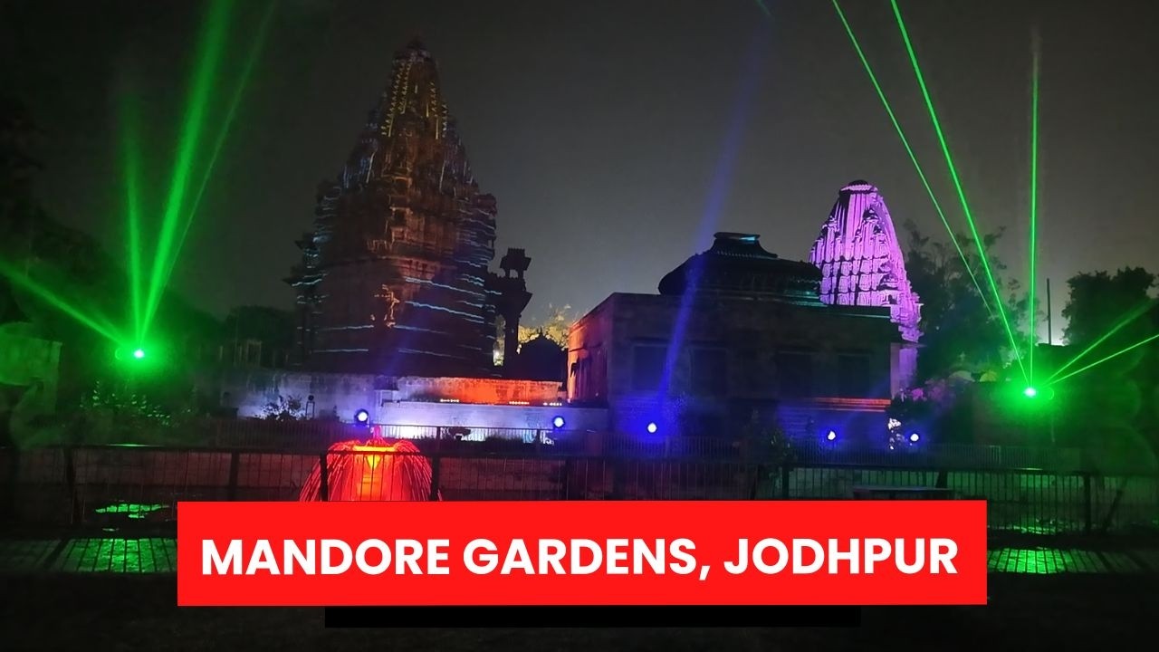 Mandore Gardens & Dinner at 'On the Rocks': Rajasthan — Day 4 (Part 4)