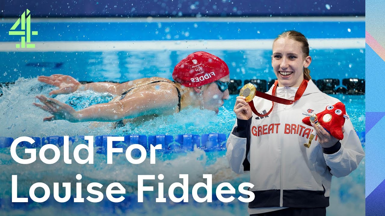 Louise Fiddes Making WAVES for ParalympicsGB with Gold | Paris 2024 Paralympic Games