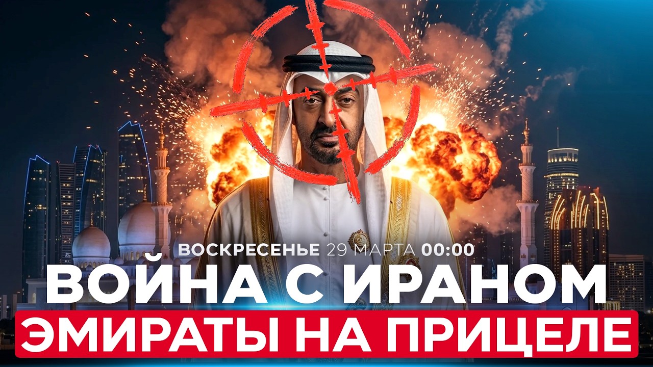 МЕСТЬ ЗА ПОДДЕРЖКУ ИЗРАИЛЯ И США. ИРАН УГРОЖАЕТ УДАРИТЬ ПО ОАЭ. СПЕЦЭФИР. 29 марта. 00:00