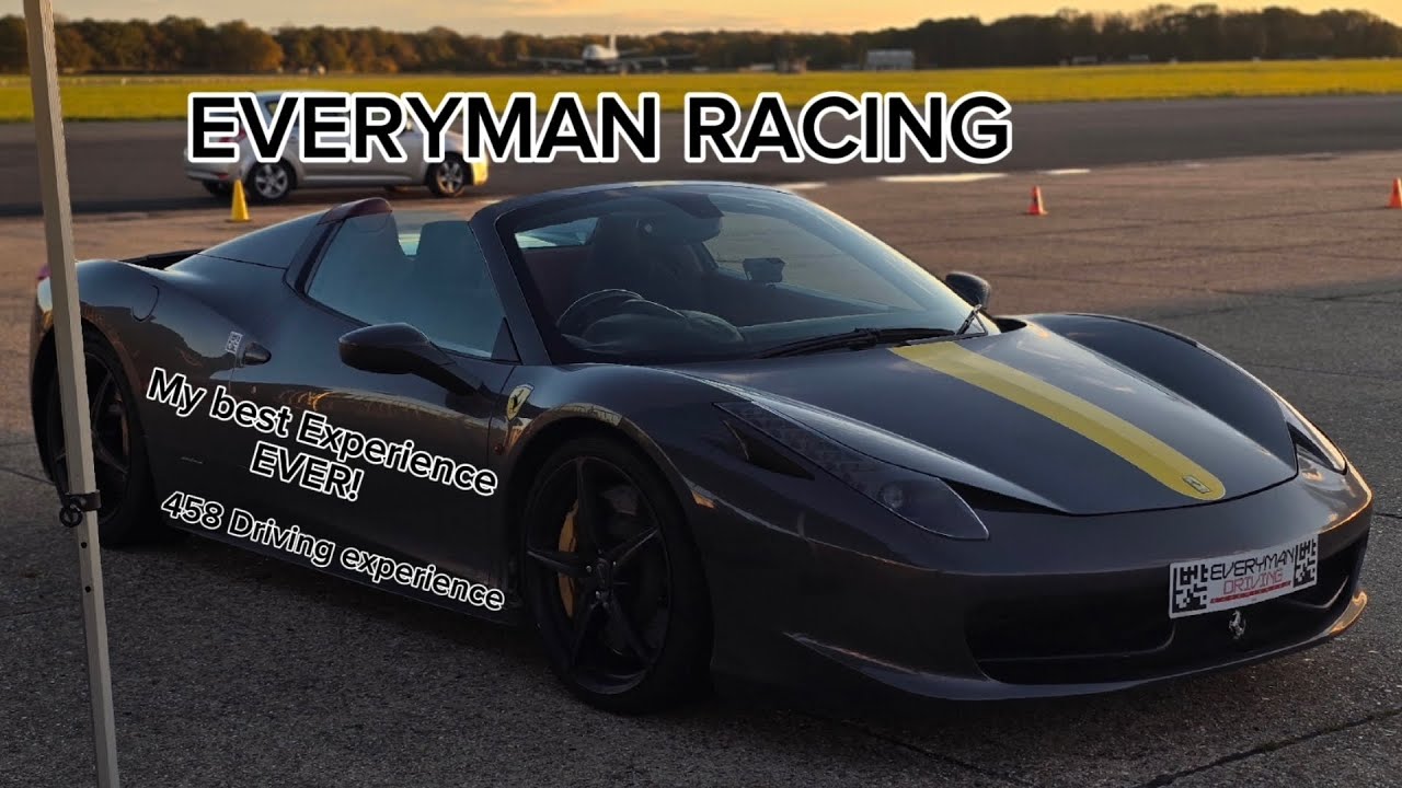 EVERYMAN RACING DRIVING EXPERIENCES | I will never forget this 458.