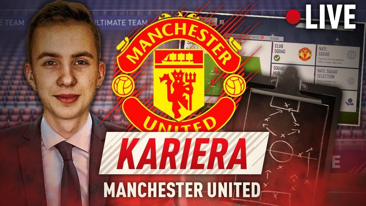 FIFA 18 - KARIERA MANCHESTEREM UNITED! #1