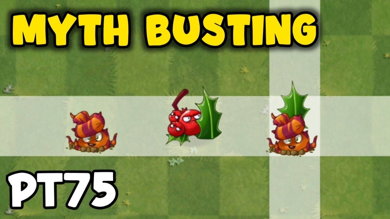 PvZ 2 Myth Busting - Escape root can swap places with Holly barrier's barrier?