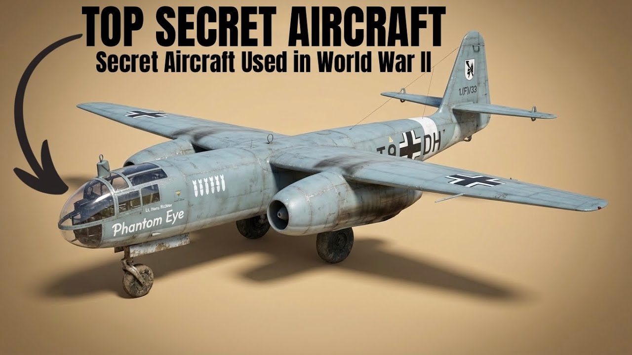 Every Secret Aircraft Used in World War II