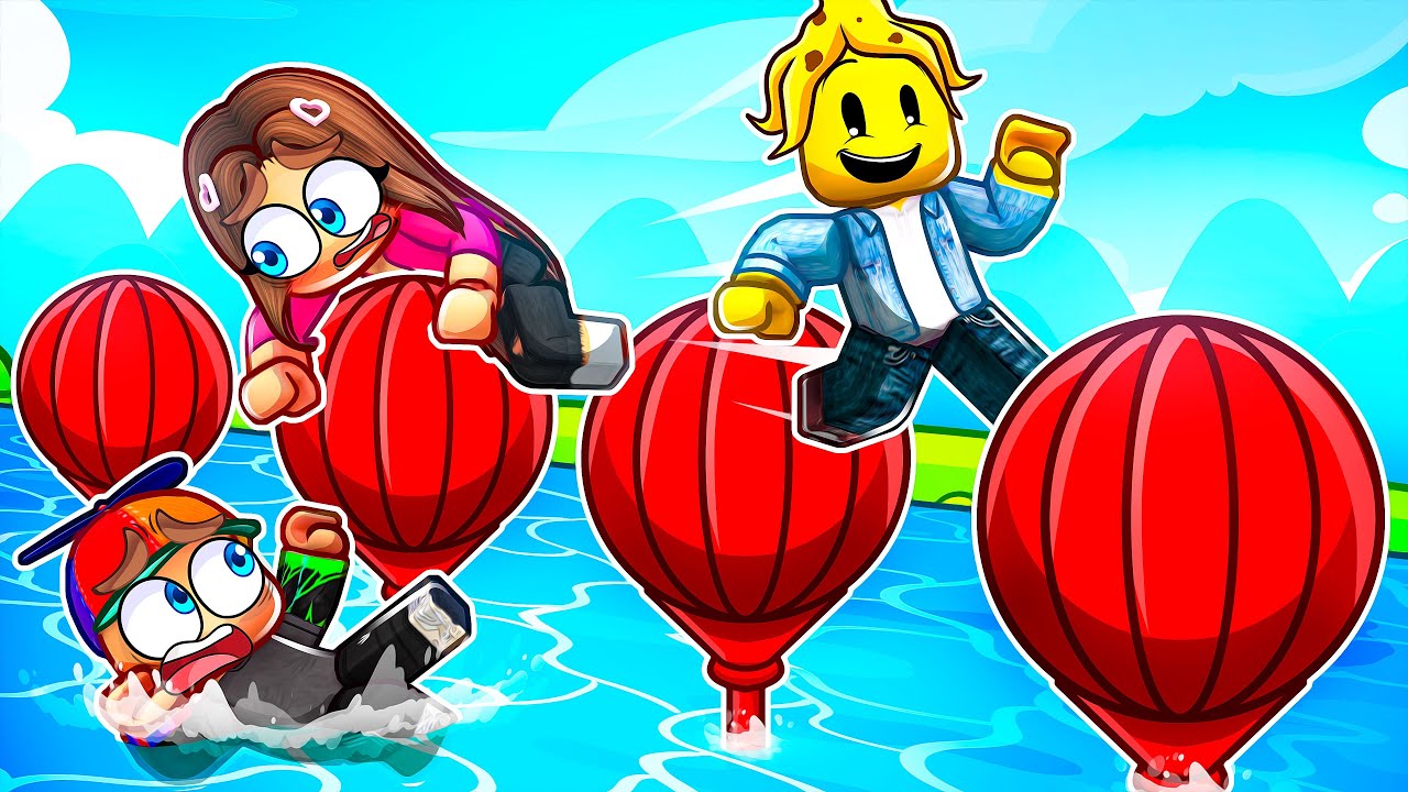 J'ai TRICHÉ dans un NINJA WARRIOR sur ROBLOX !