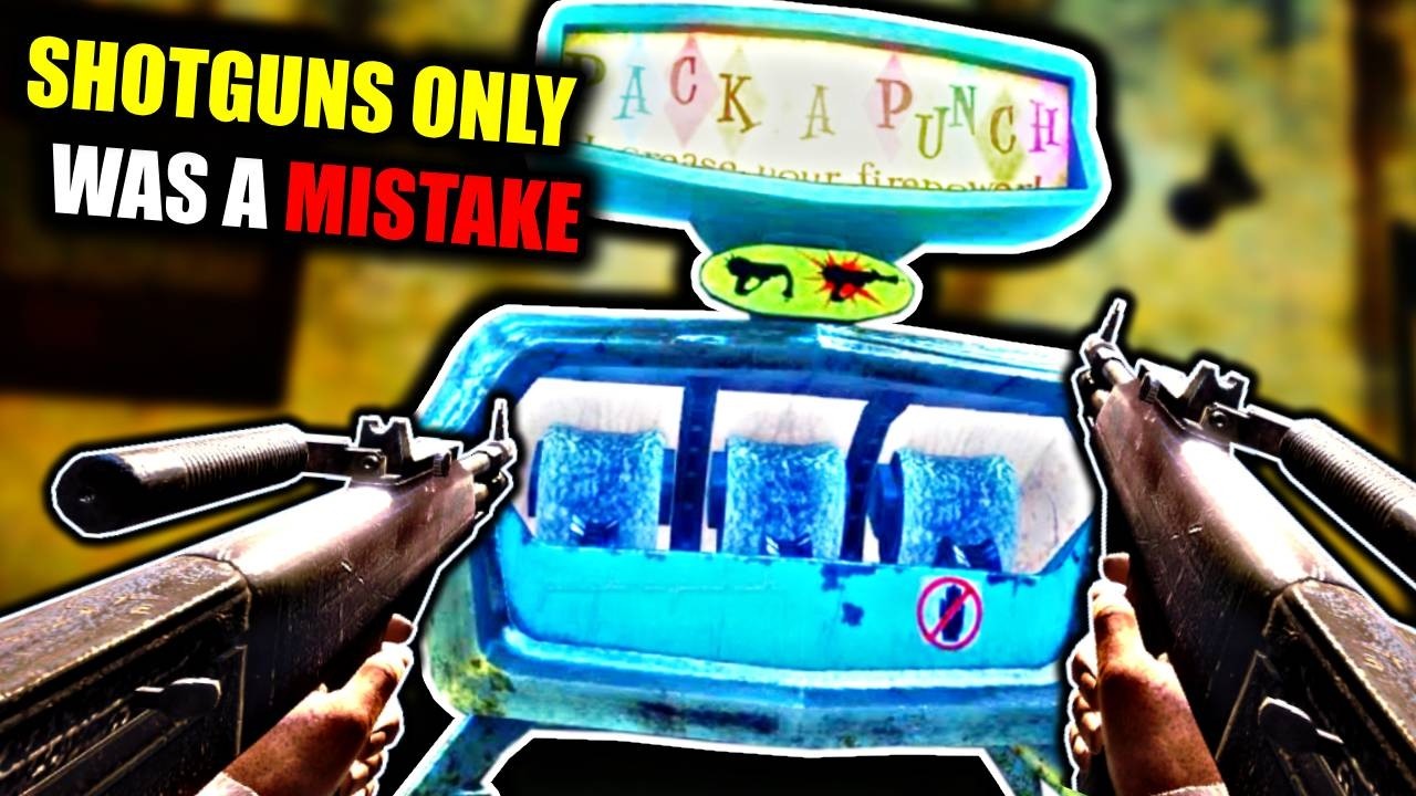 SHOTGUNS ONLY, BO1 ZOMBIES! - The Mystery Box RUINED Me.