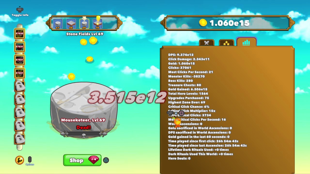 Clicker Heroes GLITCH TRICK