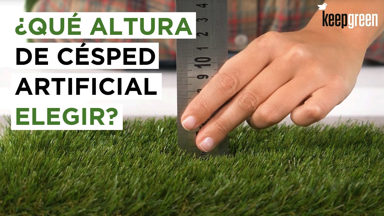 📏&iquest;Qu&eacute; ALTURA de C&eacute;sped Artificial elegir? &iexcl;Sal de dudas!
