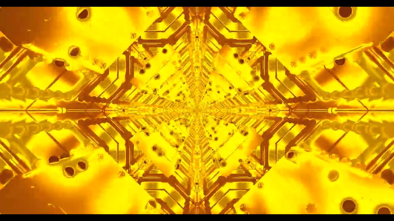 10 Hours Neon Tunnel Screensaver 4K UHD 60fps - VJ Loop Visuals for Windows 10 PC Background
