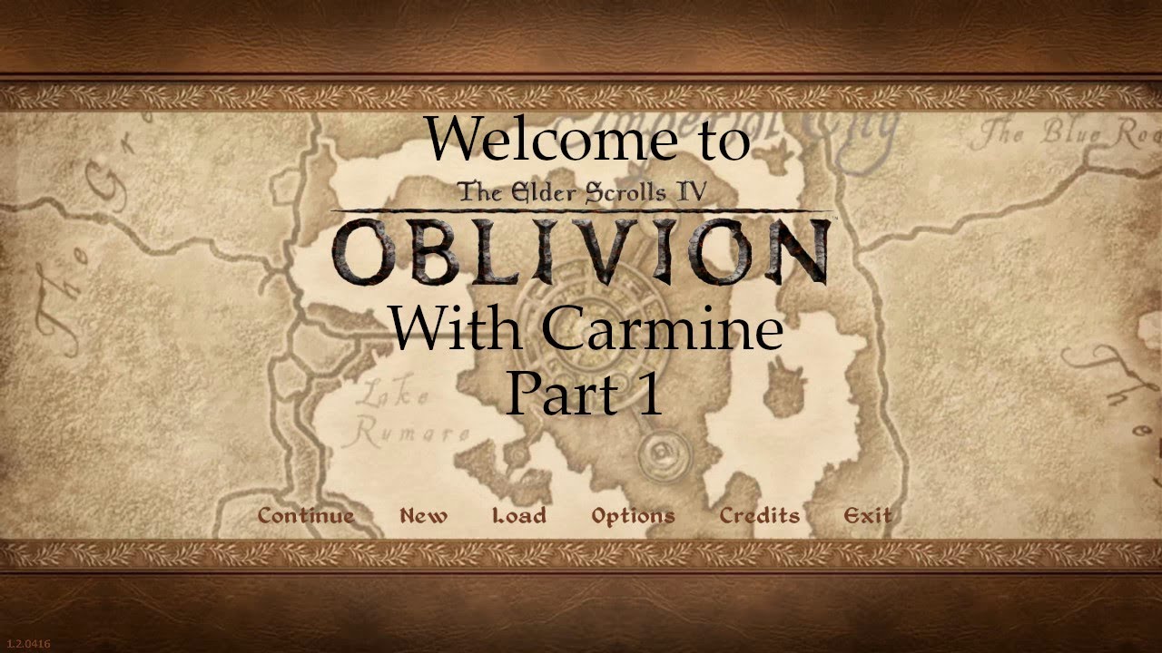 The Elder Scrolls IV Oblivion Part 1 The Legend of Lenny Begins