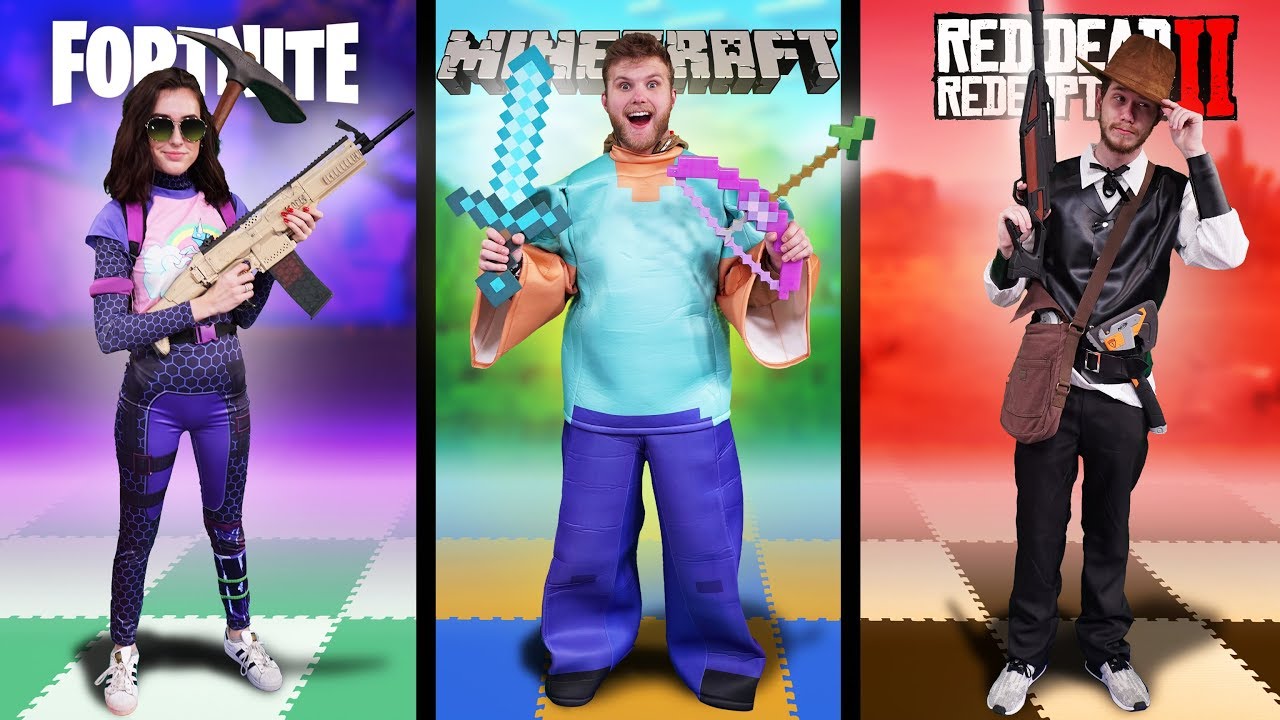 NERF Dungeons and Dragons: Video Game Edition!