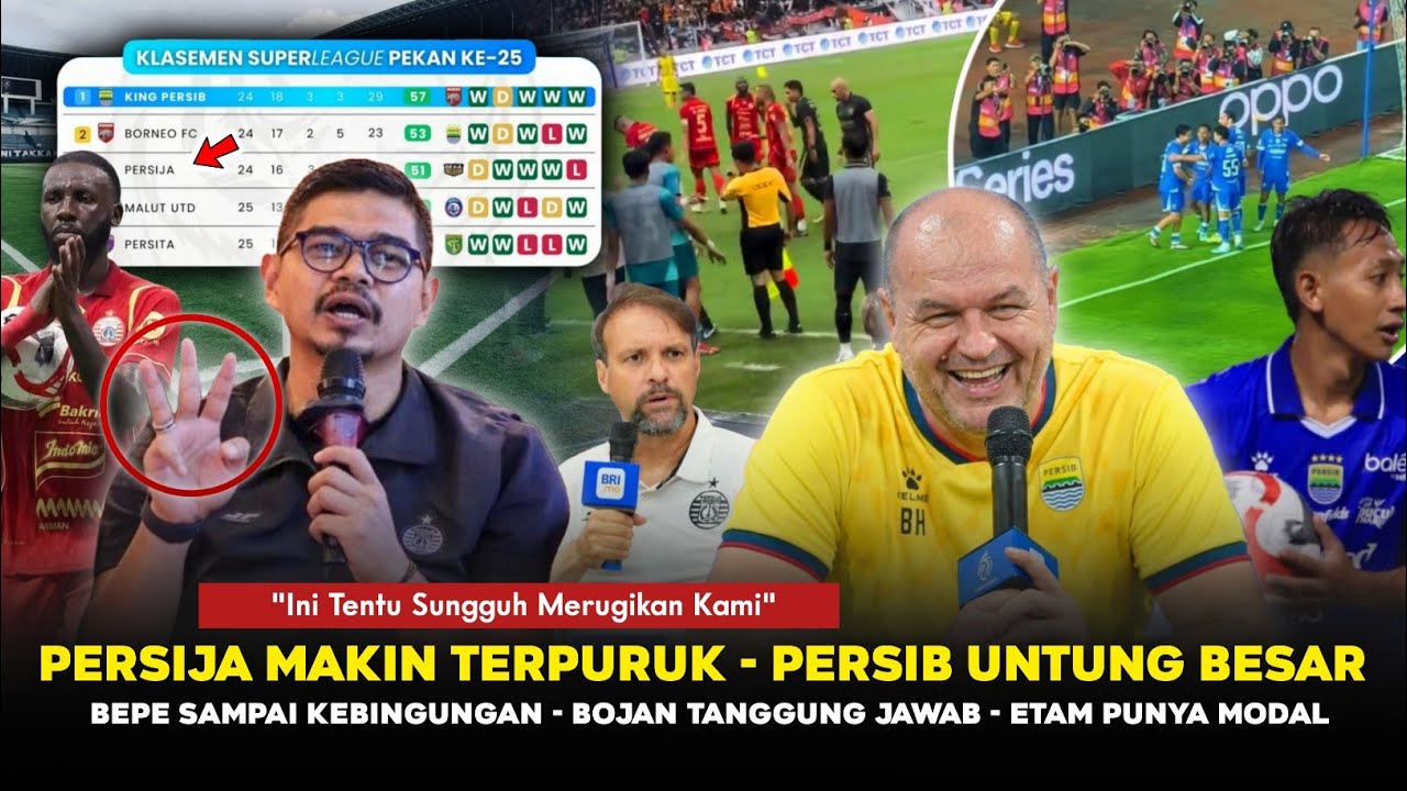 🔴RIVAL MAKIN BERANTAKAN! Bepe Keheranan, Persib Malah Untung Besar ~ Etam Modal Persib Vs Borneo🔥
