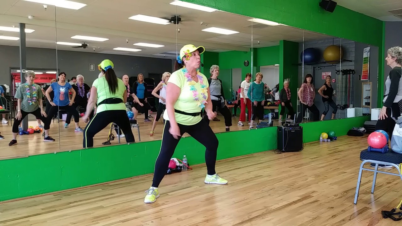 Fun Cardio Class for Seniors with  Dena Yates - part 1