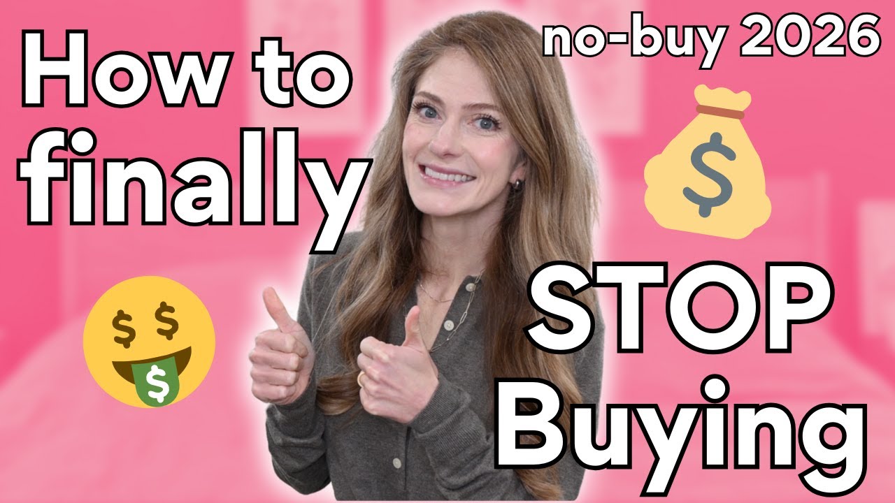 SUCCESS for a No-Buy Year 2026 | How I’m Finally Sticking to a No-Buy/Low-Buy Year #nobuy2026