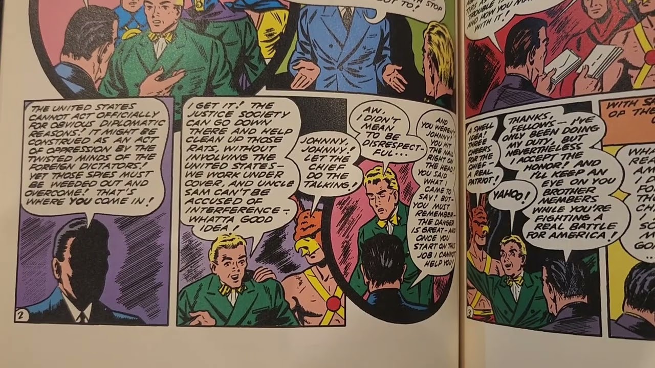 All-Star Comic 9 Justice Society of America Introduction Feb-Mar 1942