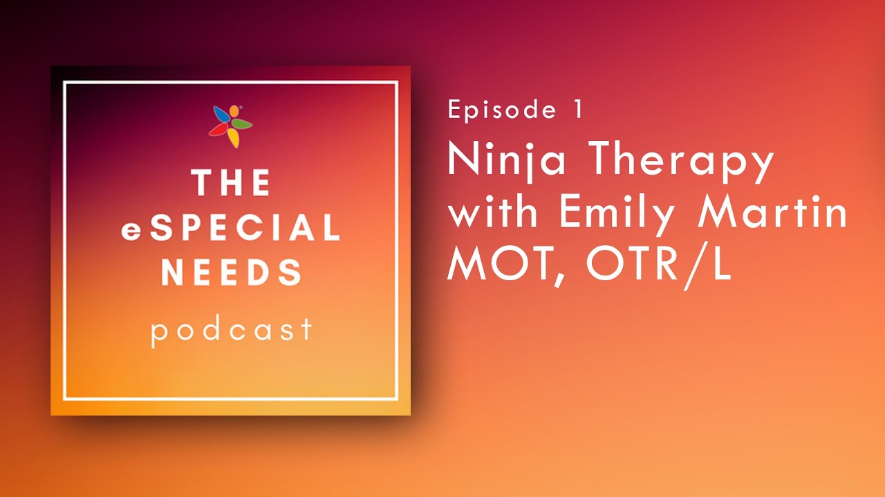 Ninja Therapy with Emily Martin MOT, OTR/L | The eSpecial Needs Podcast