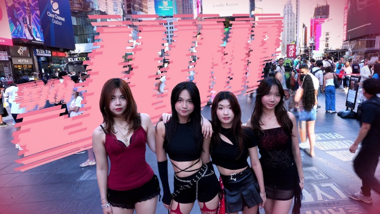 [KPOP IN PUBLIC TIMES SQUARE | ONE TAKE] BLACKPINK (블랙핑크) - ‘JUMP' Dance Cover