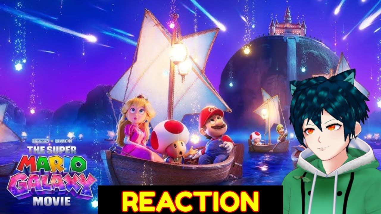 INSANE!: Super Mario Galaxy Movie REACTION!