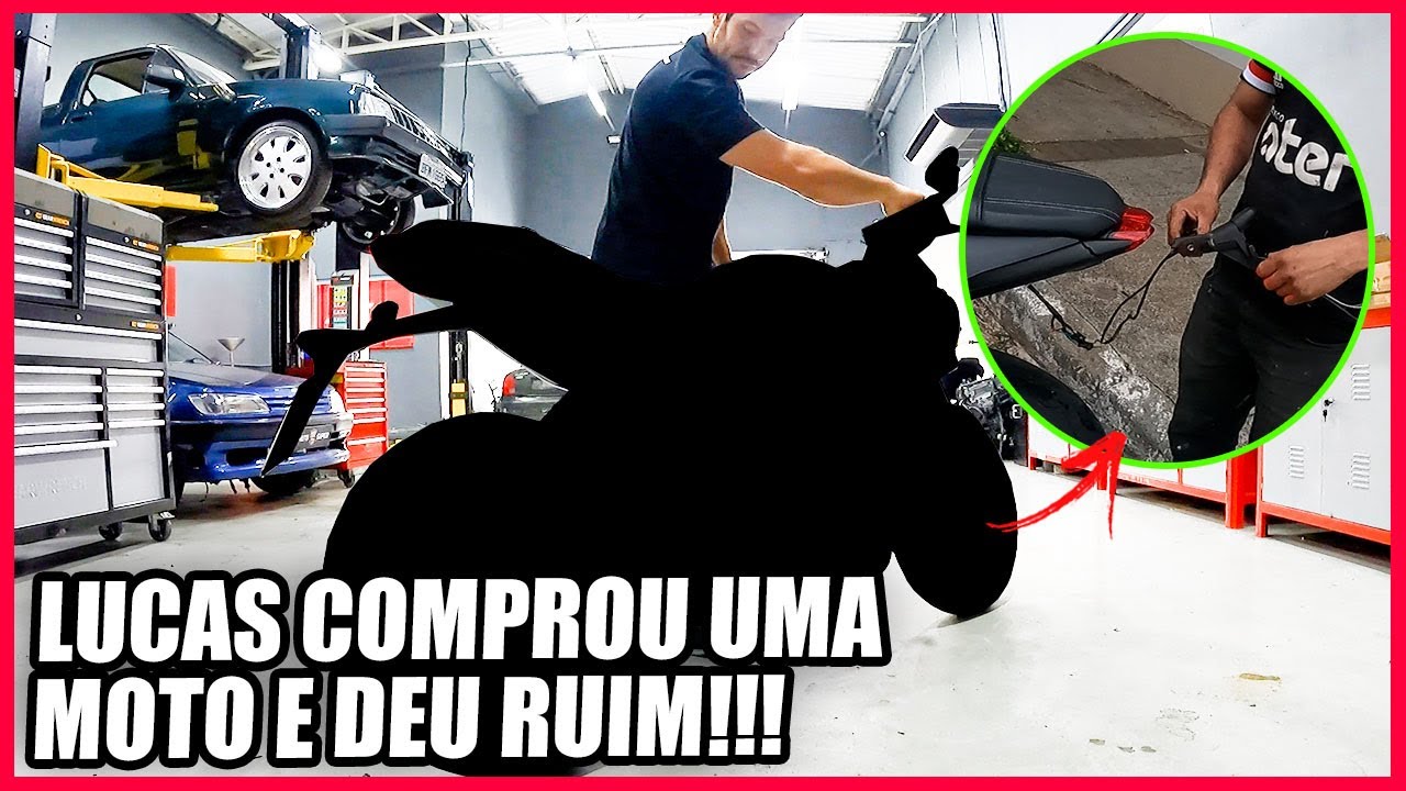 ACIDENTE NO PRIMEIRO ROLÊ!☠️ BATERAM NA NOVA MOTO DO LUCAS CUPIM! Triumph - MotoVlog (1 HORA)