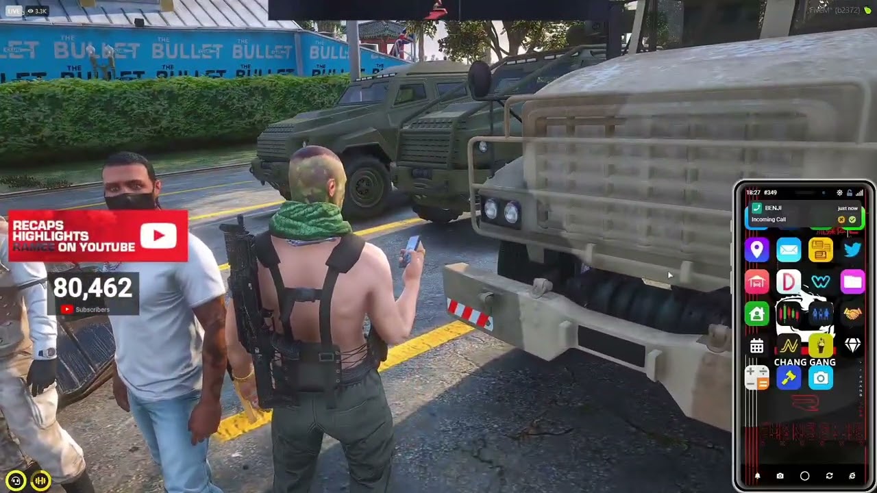Vinny tells Ramee about The Gun Event | GTA RP NoPixel 3.0