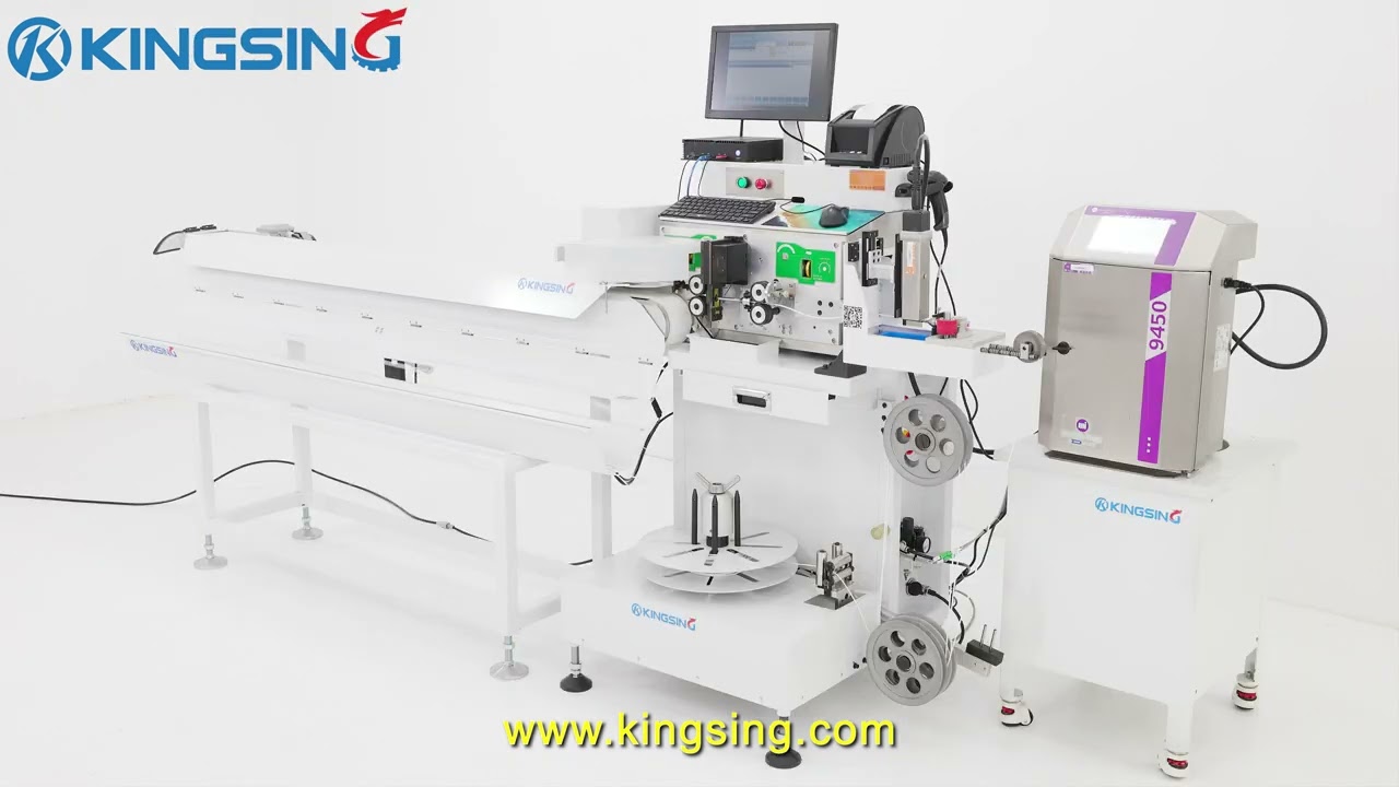 Automatic Wire Stripping and Ink-jet Marking Machine